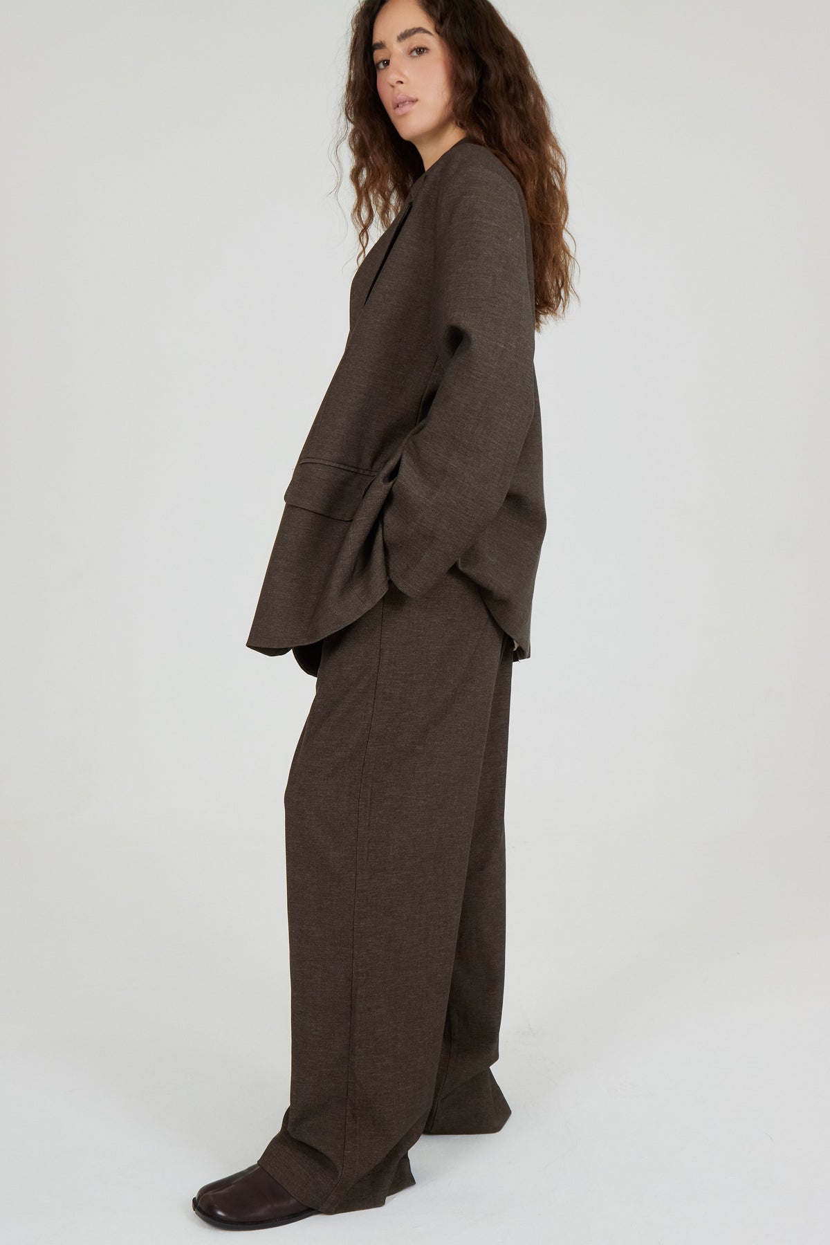 Le Pantalon City AW Brun
